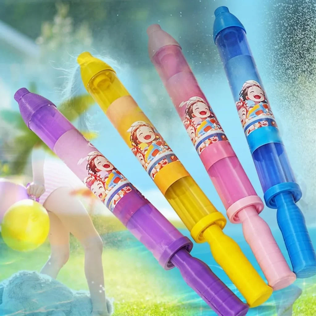 Pistola de agua de fuegos artificiales para niños, juego de juguete de piscina para actividades al aire libre, suministros para piscinas de playa al aire libre