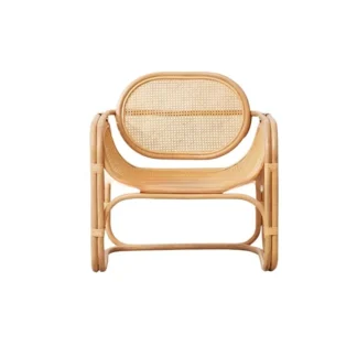 Silla moderna y sencilla, tejido de ratán, estilo Retro, tiempo libre, alojamiento en familia, Hotel, sala de estar, hogar, Poltrona