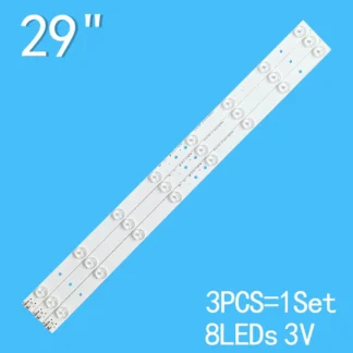 Tira de luces LED de iluminación trasera, accesorio para SANYO LE74S14HM LE74N9HM BMTC HK29D08-ZC14C-01 303HK290031 V290BJ1-XC01, 565mm, HK290WLEDM-CH02H
