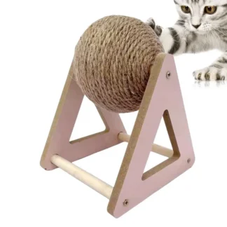 Bola rascadora para gatos, juguete para gatitos, cuerda de Sisal, tablero de bolas, juguetes para patas de molienda, rascador para gatos, suministros de muebles para mascotas resistentes al desgaste