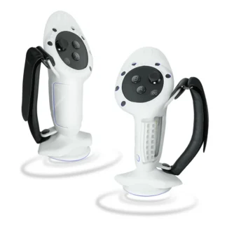 Agarre ajustable para controlador Quest 3, correa de mano cómoda, diseño vertical, accesorio VR para Meta Quest 3 (blanco)