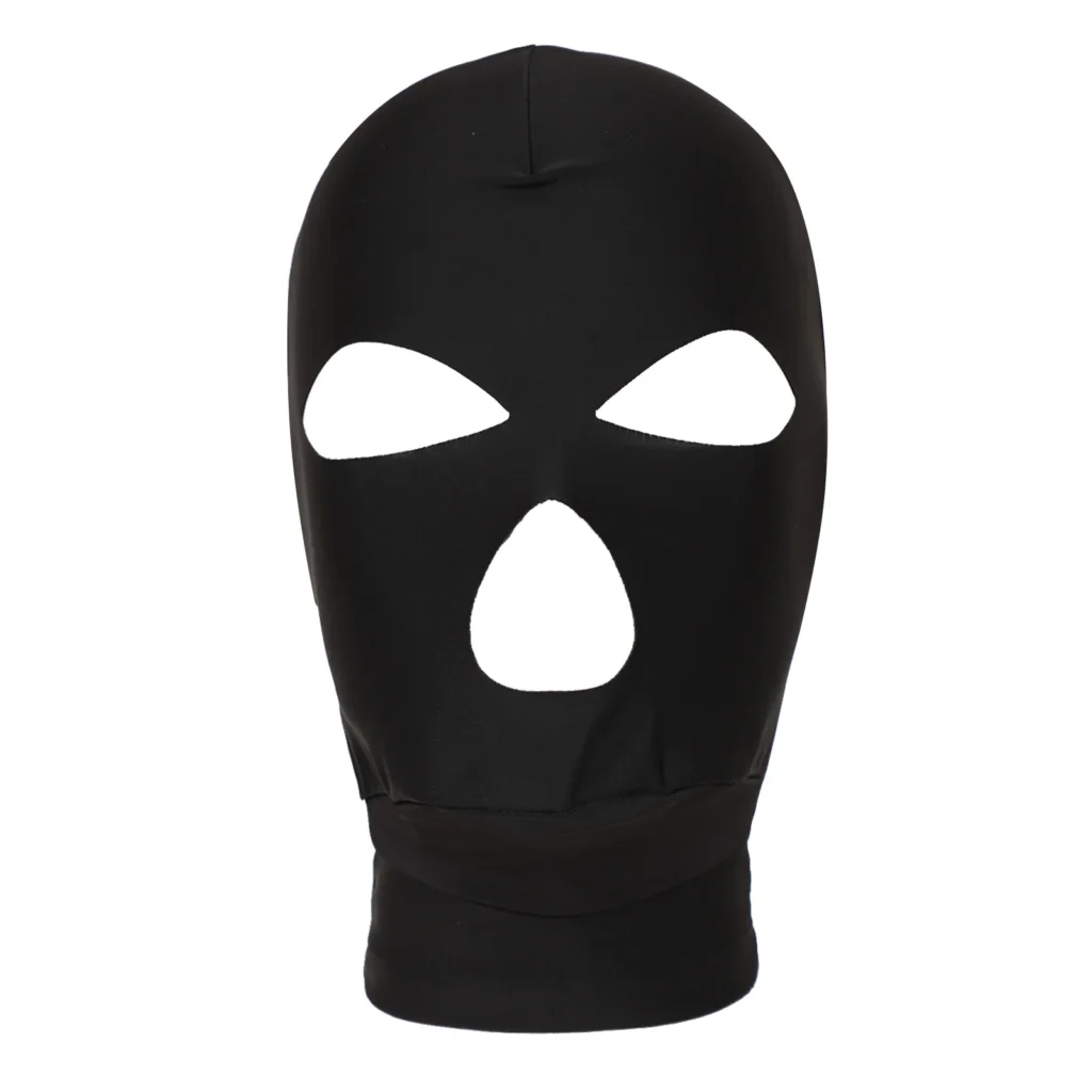 Máscara facial de malla transpirable para adultos, pasamontañas, capucha, máscara para Halloween, Cosplay, casco de motocicleta Anti-UV forrado