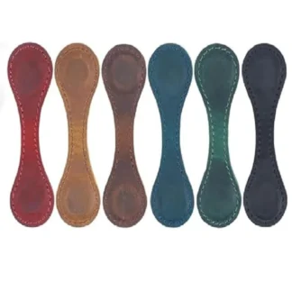 6 marcapáginas magnéticos de cuero, marcapáginas de cuero magnético, marcapáginas para amantes de los libros para lectores de niños