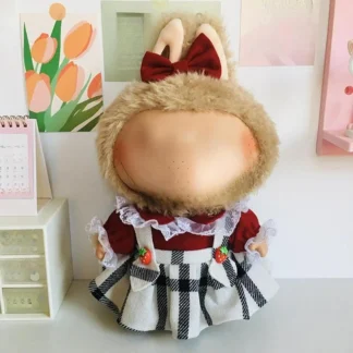 3x muñecas de moda, camiseta y falda, accesorio con lazo, ropa hecha a mano para muñecas de 38cm, muñecas para niños, vestir, muñecas para niñas, regalos de Halloween