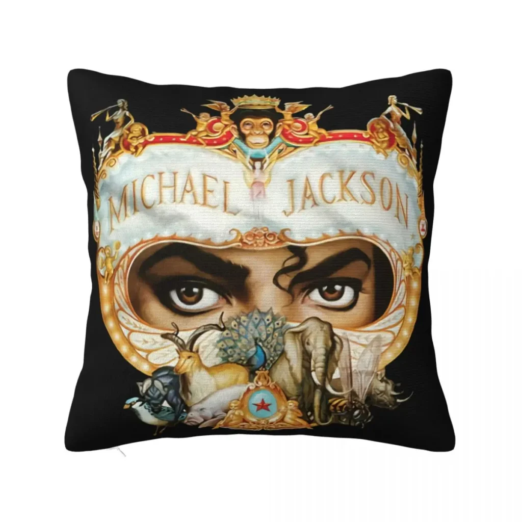 Michael Jackson peligroso negro nuevo famoso precio bajo caliente adolescente niño joven algodón caliente en venta estilo de verano funda de almohada