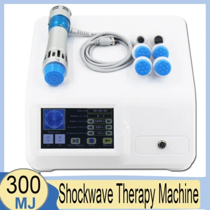Nueva máquina de terapia de ondas de choque 300MJ para tratamiento ED, alivio del dolor, masaje relajante corporal, uso doméstico, fisioterapia, equipo de ondas de choque