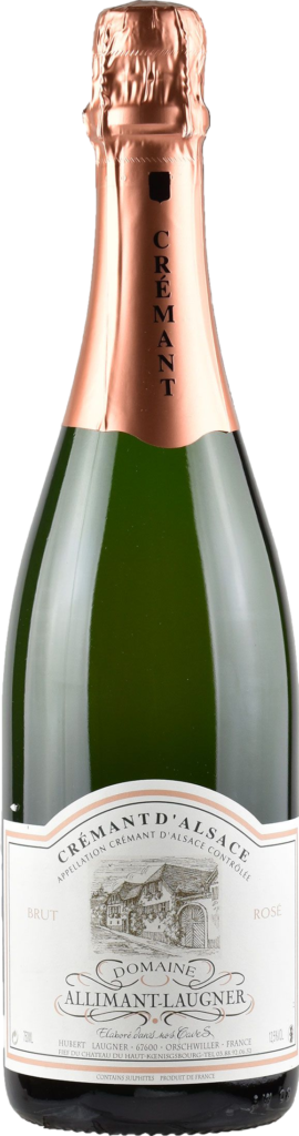 Allimant Laugner Cremant d'Alsace Rose