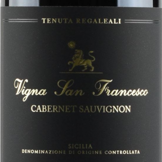 Tasca d'Almerita Tenuta Regaleali Vigna San Francesco Cabernet Sauvignon 2018
