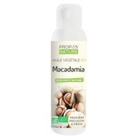 Aceite vegetal de macadamia orgánico 100 ml - Propos Nature