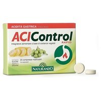 Acicontrol rapid acidez 20 comprimidos masticables - Naturando