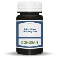 Ácido Fólico Plus 90 comprimidos de 1000μg - Bonusan