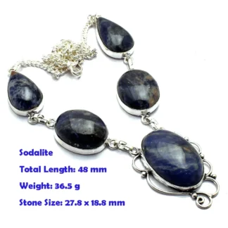 Jaspe Solar genuino cuarzo calcedonia azul piedra Solar Coral ágata perla peridoto Shiva ojo citrino collar plata cobre