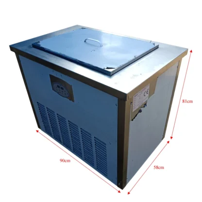 2025Nueva máquina para hacer paletas de yogur de acero inoxidable con moldes individuales más Popular, máquina para hacer paletas de helado