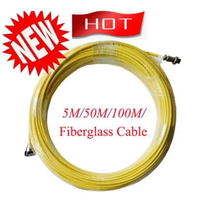 Cable de 20M, 30M, 50M, 100M, cámara de vídeo de inspección de tuberías de 5mm, Cables de sistema de endoscopio Industrial de tubería de alcantarillado de drenaje