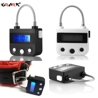 Bloqueo de tiempo inteligente pantalla LCD bloqueo de sincronización Bondage multifunción viaje temporizador electrónico candado juguetes sexuales eróticos para cupones adultos