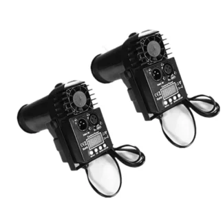 Minifoco LED 4 en 1 RGBW de 10W, focos remotos, barra de efectos de haz DMX512, iluminación de escenario para DJ, 2 unidades por lote