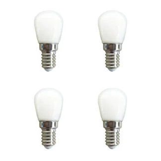 4 Uds bombilla LED E14 3W impermeable AC220V lámpara blanca cálida/fría iluminación de ángulo de 360 grados para refrigerador/máquina de coser/torno