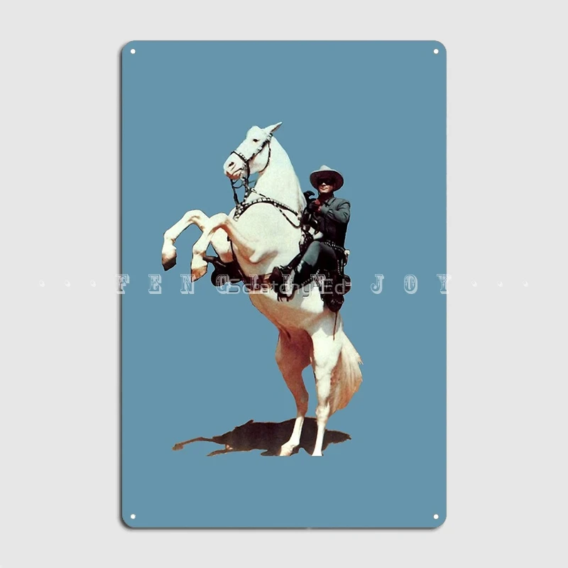 Lone Ranger 1 póster de placa de Metal para Club, fiesta, Club, Bar, placas de impresión, cartel de estaño