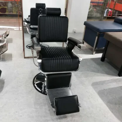 Silla de champú para salón de belleza, estética eléctrica, maquillaje profesional, estilismo de peluquería, peluquero resistente negro, belleza roja