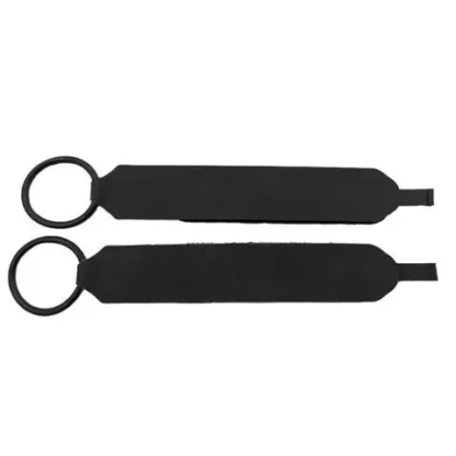 Correa de nudillos antideslizante para OCULUS Quest Rift S, banda negra ajustable, manos libres, auriculares VR para muñeca, agarre de controlador táctil