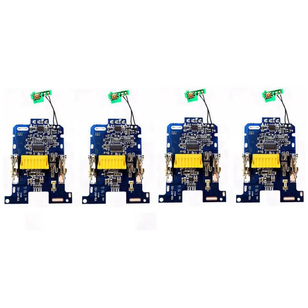 A39R-4Pcs BL1830 batería de iones de litio BMS PCB Placa de protección de carga para herramienta eléctrica Makita 18V BL1815 BL1860 LXT400 Bl1850