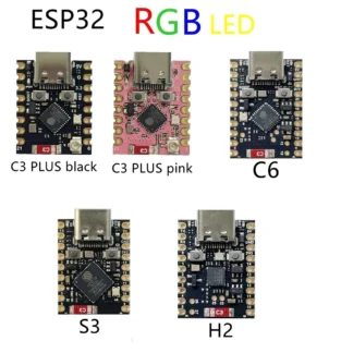 ESP32-C3 SuperMini V2 Plus Placa de desarrollo IOT ESP32-C6 ESP32-H2 ESP32-S3 ESP32 WiFi Bluetooth MicroPython Compatible con Arduino