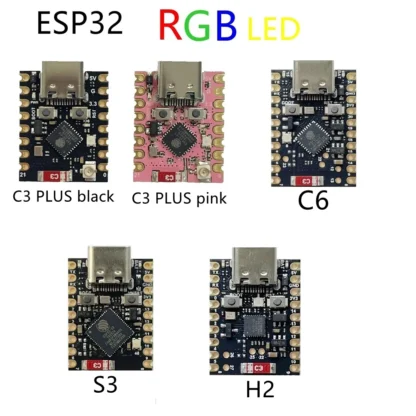 ESP32-C3 SuperMini V2 Plus Placa de desarrollo IOT ESP32-C6 ESP32-H2 ESP32-S3 ESP32 WiFi Bluetooth MicroPython Compatible con Arduino