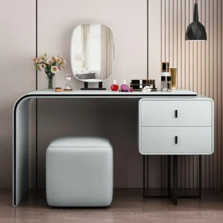 Tocadores con espejo de maquillaje, cajón de dormitorio, tocadores modernos para mujer, tocador, almacenamiento para apartamento pequeño, Penteadeiras, artículos para el hogar