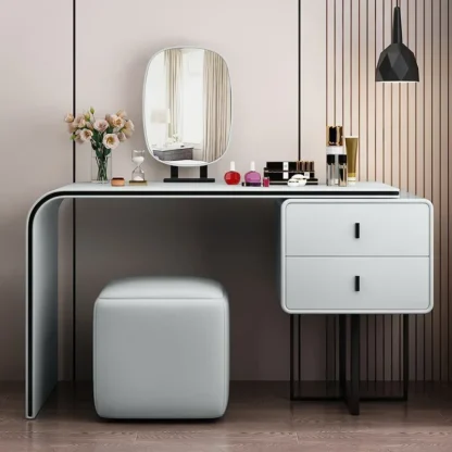 Tocadores con espejo de maquillaje, cajón de dormitorio, tocadores modernos para mujer, tocador, almacenamiento para apartamento pequeño, Penteadeiras, artículos para el hogar