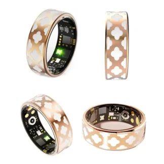 Anillo inteligente con caja de carga para frecuencia cardíaca, oxígeno en sangre, monitoreo del sueño, modos de aparejos multideportivos, anillos inteligentes impermeables IP68