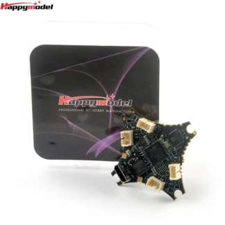 HappyModel SuperX HD ELRS 1-2S AIO Control de vuelo incorporado 12A ESC UART ELRS V3 RX para Mobula6 HDZero Moblite7 Walksnail
