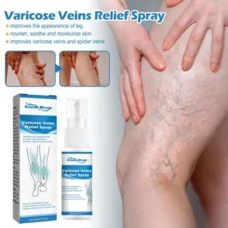 Spray para venas varicosas, crema efectiva para aliviar las venas varicosas, para aliviar la Vasculitis de las piernas, flebitis, dolor de araña, tratamiento para la hinchazón