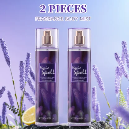 Pulverizador de Perfume de larga duración para mujer, 2 piezas, 8 FlOz, pelo y niebla de fragancia corporal, perfecto para citas, vida diaria, fiestas