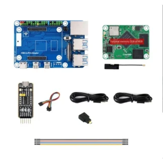 Kit de módulo Core3566 Procesador de cuatro núcleos Rockchip RK3566 Computación de alto rendimiento para Raspberry Pi CM4