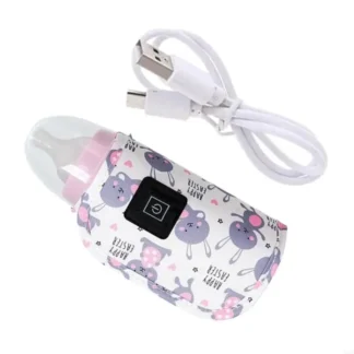 Bolsa calentador biberón N1HB Case manga ajustable 3 en juego para viajar y uso libre