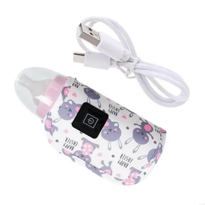 Bolsa calentador biberón N1HB Case manga ajustable 3 en juego para viajar y uso libre