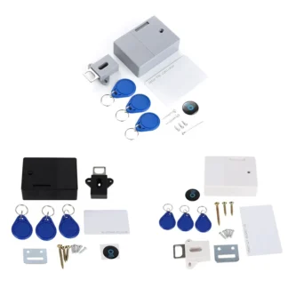 Cerradura de inducción con tarjeta EMID IC, cerradura electrónica inteligente para cajón, armario, puerta, muebles