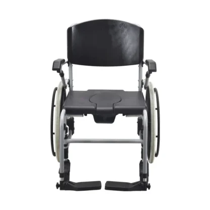 Silla de inodoro de alta calidad, silla cómoda de aleación de aluminio para personas mayores y discapacitadas