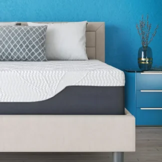 Colchón Queen con 2 almohadas adicionales, certificado CertiPUR-EE. UU., colchones en una caja, colchón de espuma viscoelástica de 14 pulgadas