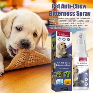 Pet Bitter Anti gnawing spray para expelar a los perros para masticar mesas, sillas, patas y sofá