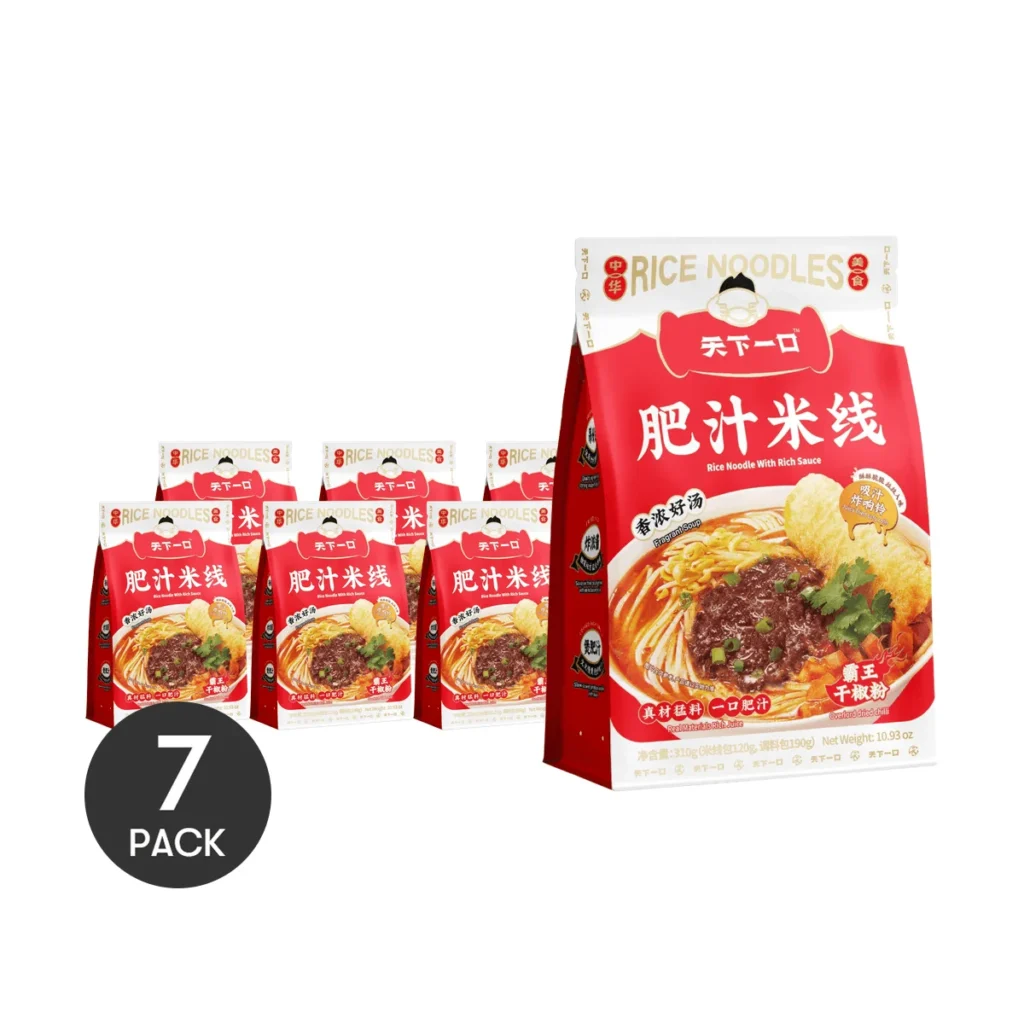 LUOBAWANG-fideos de arroz Luo Ba Wang, 310g, 7 paquetes