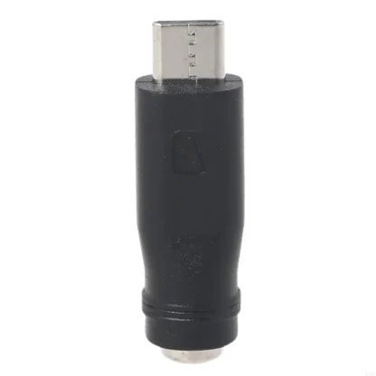 Y3NC 5.5x2.1 mm Conveniente a Tipo C USB C Adaptador masculino para móvil