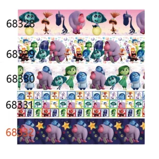 Cinta de grogrén de Disney, accesorios de costura, lazo para el pelo, Material para manualidades, decoración DIY, 10 yardas por dentro, 2, 75mm