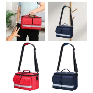 Bolsa de primeros auxilios, organizador de botellas, botiquín de primeros auxilios, bolsa vacía para el hogar, coche, senderismo