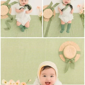 Ropa de fotografía para bebé, mono de 100 días, accesorios de fotografía para bebé de 0 a 3 meses