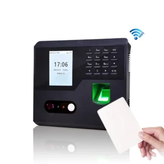 001 Sistema de tiempo de asistencia biométrico biométrico y reconocimiento facial Control de acceso biométrico de huellas dactilares compatible con WEB Softw