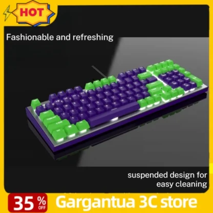 ZIDLI ZGK03 Teclado mecánico con cable Teclado para juegos de 99 teclas Hotswap eje óptico PC portátil Oficina Esports Gamer Accesorios