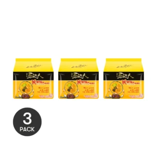 Unif-fideos de hueso de cerdo picantes de Taiwán, 4,58 oz x 5 piezas x 3 paquetes, 3 paquetes, 15 piezas