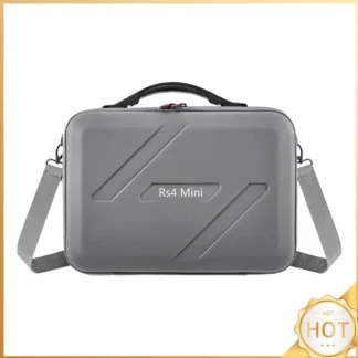 Para DJI RS4 Mini Estuche de transporte bolsa de almacenamiento portátil de PU caja protectora de viaje antiarañazos funda protectora accesorios estabilizadores