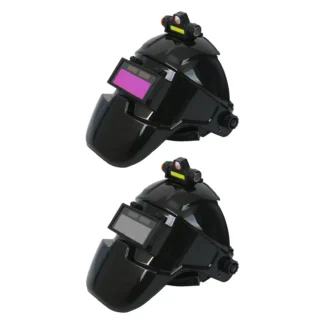 Casco de soldadura con atenuación automática, cubierta de protección de luz, equipo de protección portátil profesional con energía Solar, máscara de soldadura abatible hacia arriba